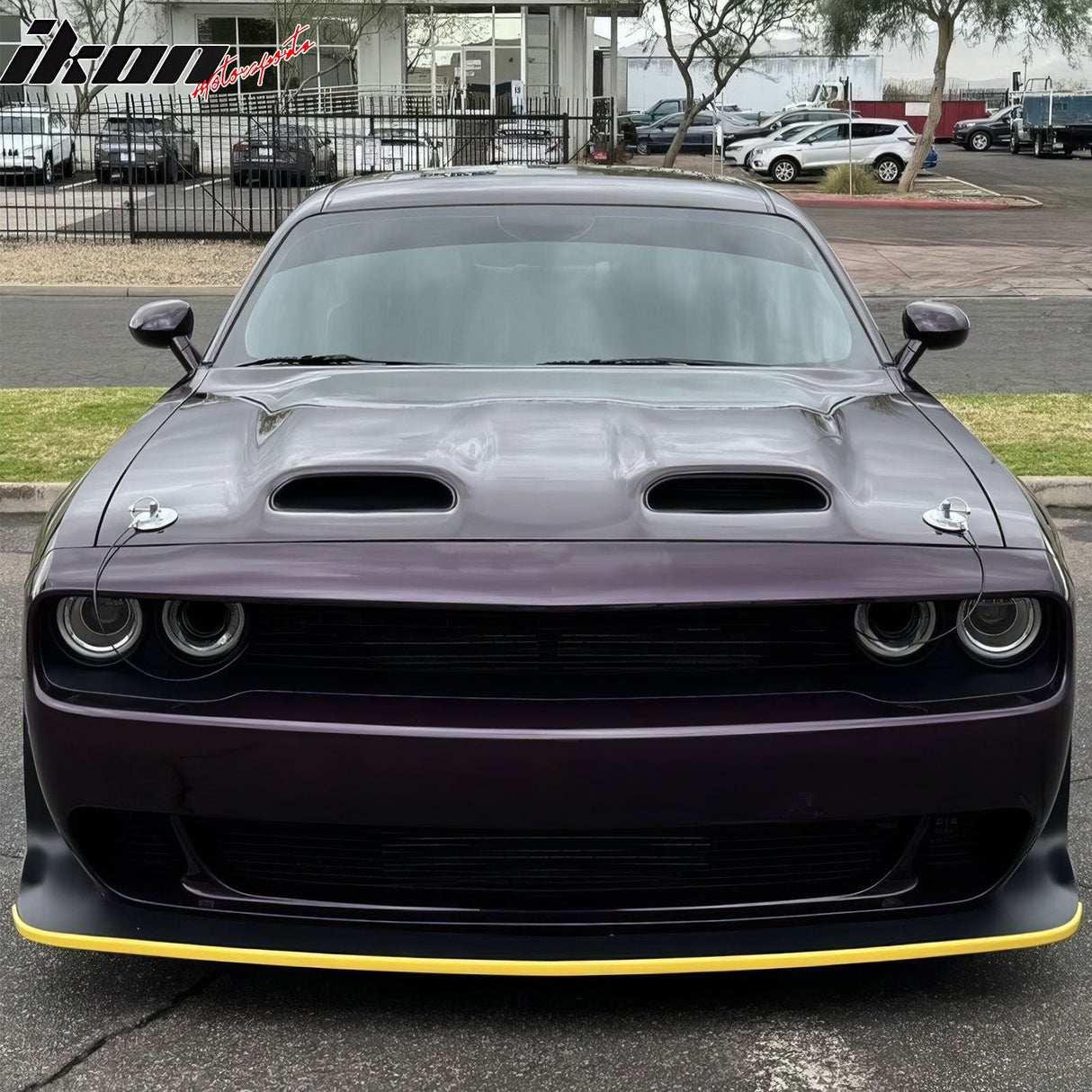 2018-2023 Dodge Challenger Factory Style Front Lip Splitter ABS