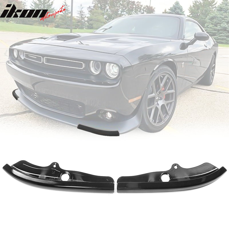 2015-2023 Dodge Challenger Scat Pack Front Bumper Lip Splitter