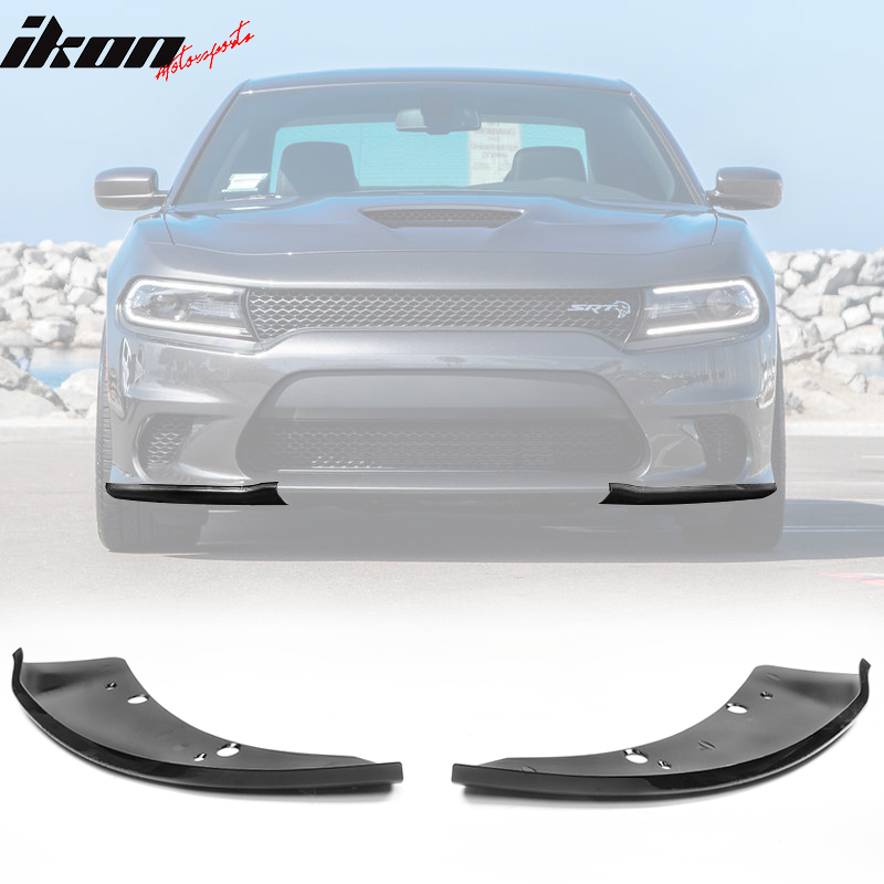 2015-2023 Dodge Charger Scat Pack Front Bumper Lip Splitter ABS