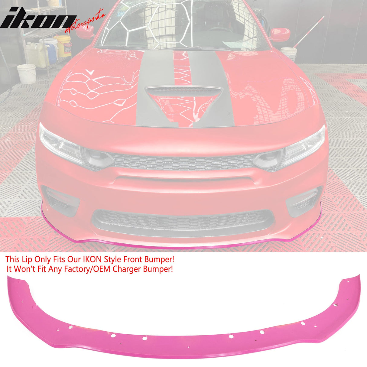 2015-2023 Dodge Charger Standard Sedan Front Lip Protector PP