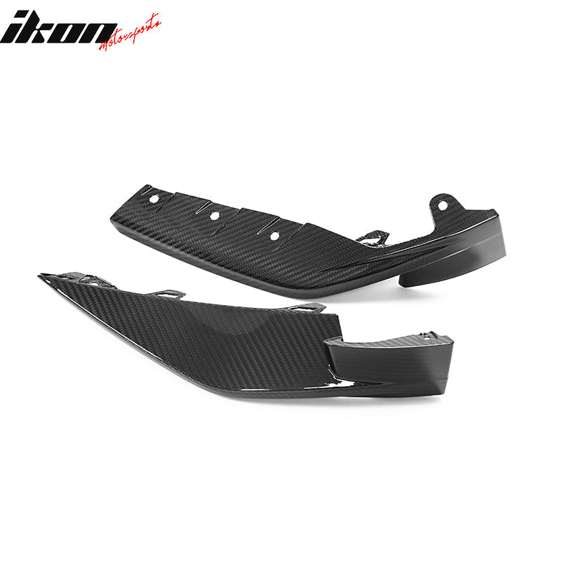 2021-2023 BMW G80 M3 G82 G83 M4 Dry Carbon Fiber Front Lip Splitters