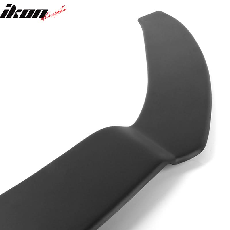 2013-2014 Ford Focus Matte Black Front Lip Splitter PP & Blue Rods