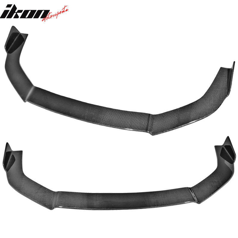 2014-2016 Scion TC V1 Style Front Bumper Lip Splitter Carbon Fiber
