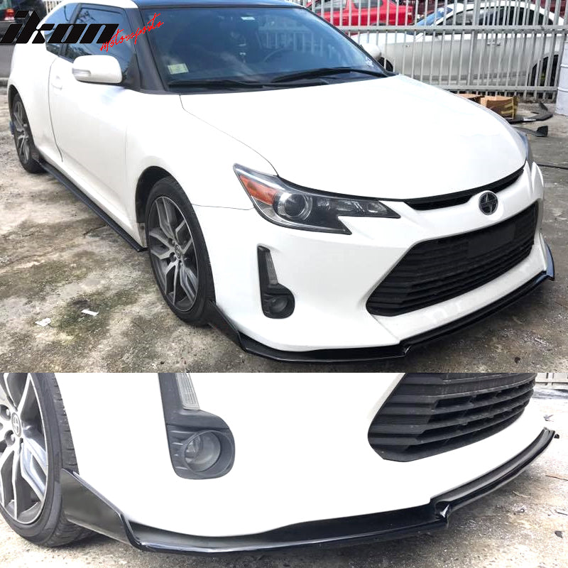 2014-2016 Scion TC V1 Front Bumper Lip Chin Spoiler Splitter PU