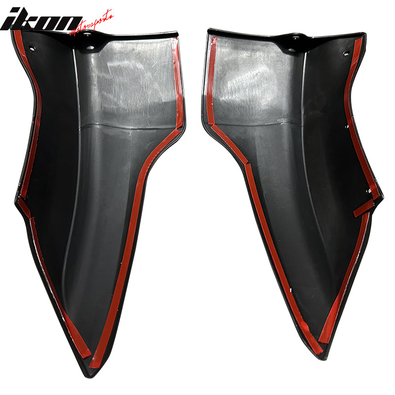 2020-2024 Tesla Model Y Front Bumper Spoiler Splitters PP