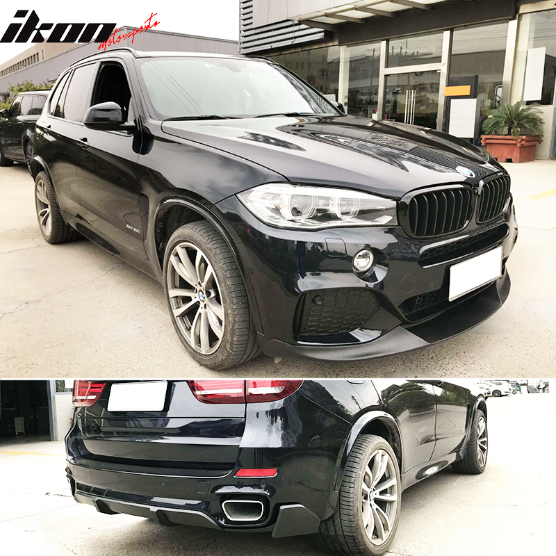 2014-2018 BMW F15 M Sport Front Bumper Lip Rear Diffuser