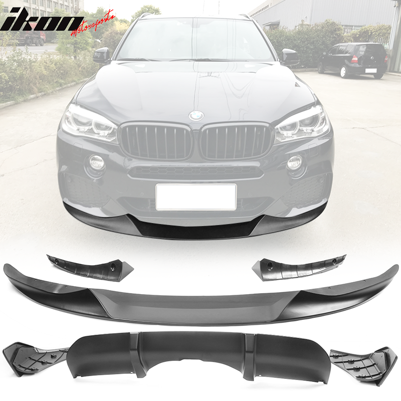 2014-2018 BMW F15 M Sport Front Bumper Lip Rear Diffuser