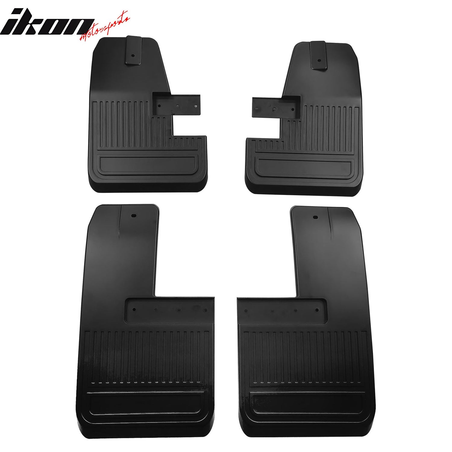 2021-2025 Ford Bronco Black 4PCS Front Rear Mud Flaps Splash Guards