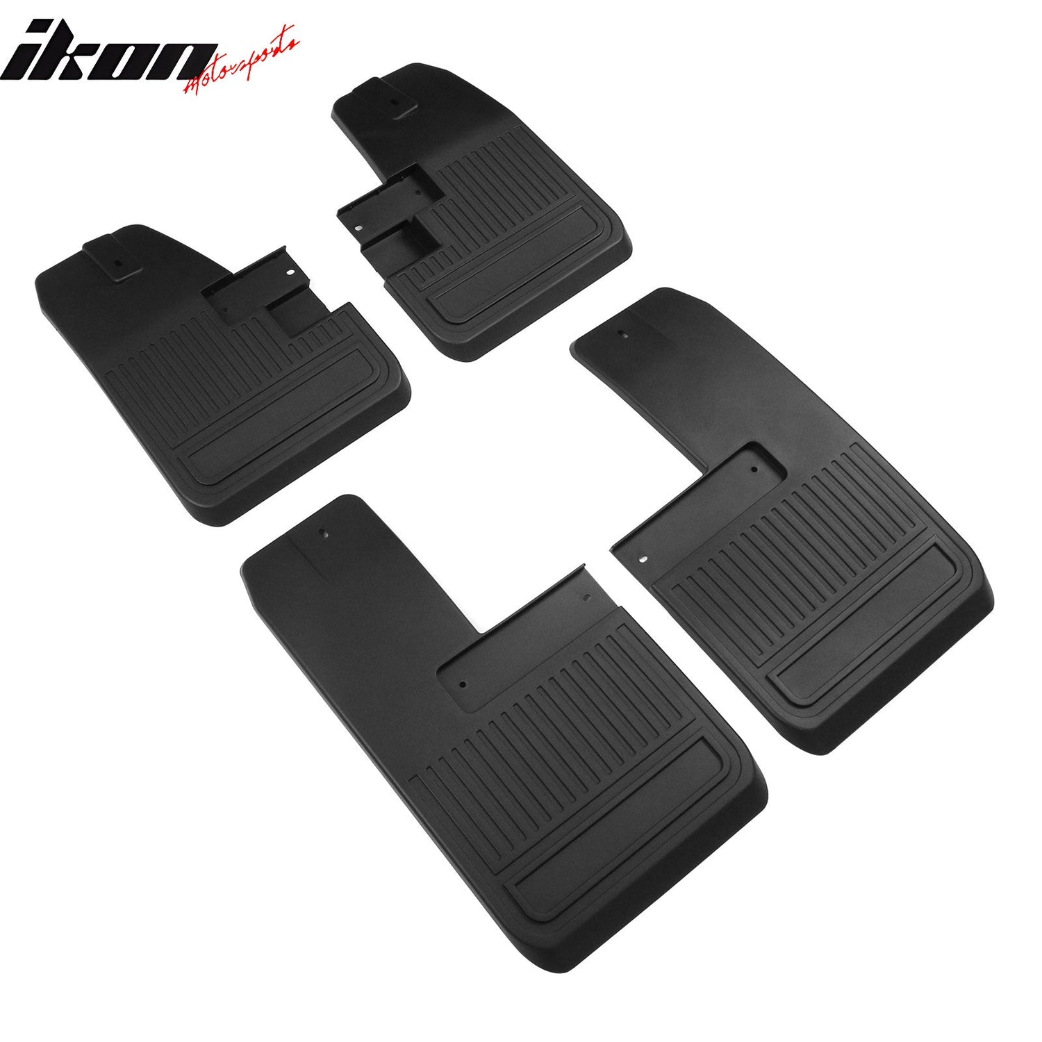 2021-2025 Ford Bronco Black 4PCS Front Rear Mud Flaps Splash Guards