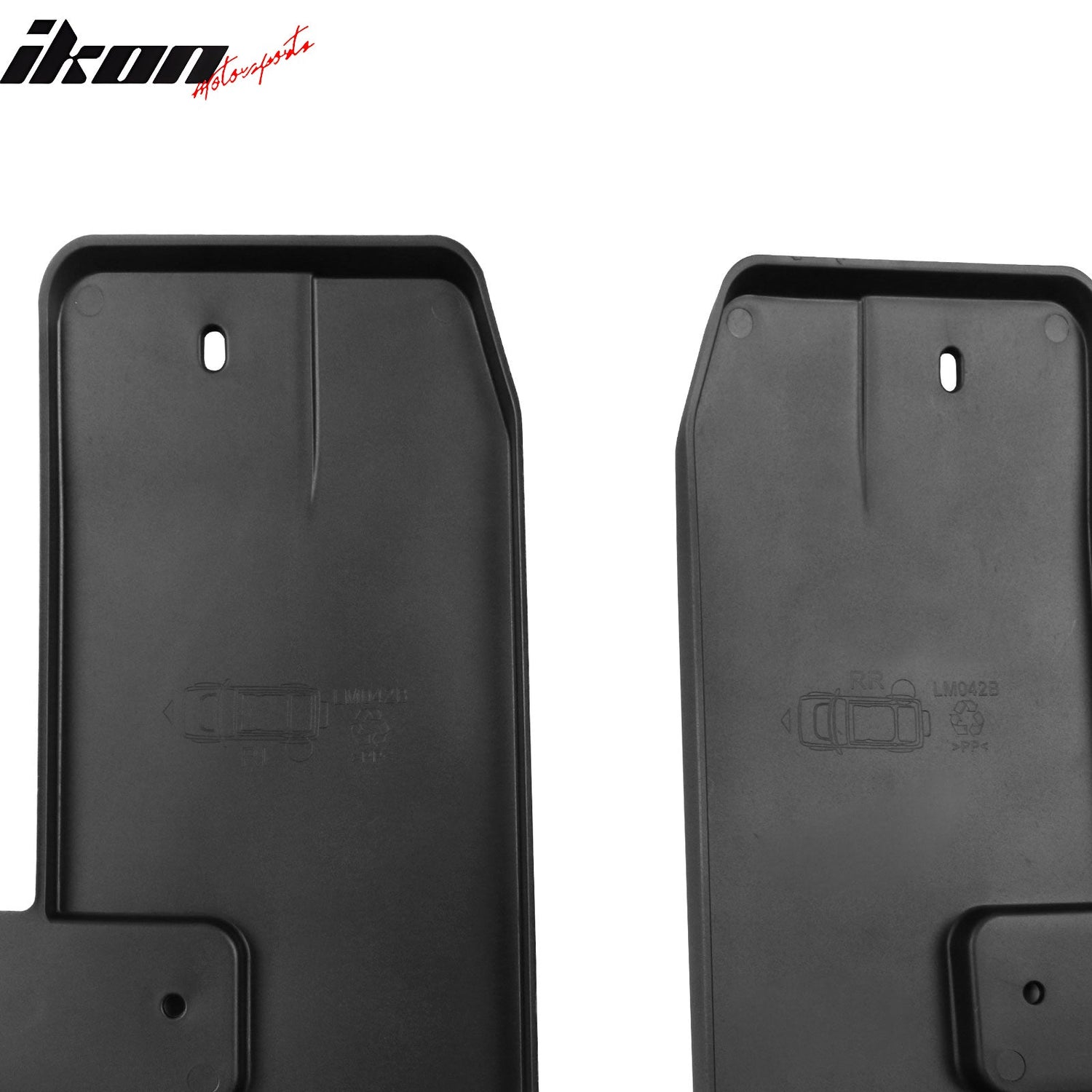 2021-2025 Ford Bronco Black 4PCS Front Rear Mud Flaps Splash Guards