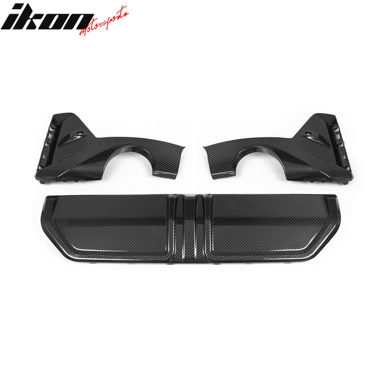 2023-2024 BMW 3 Series G20 LCI MP Style Rear Lip Dry Carbon Fiber