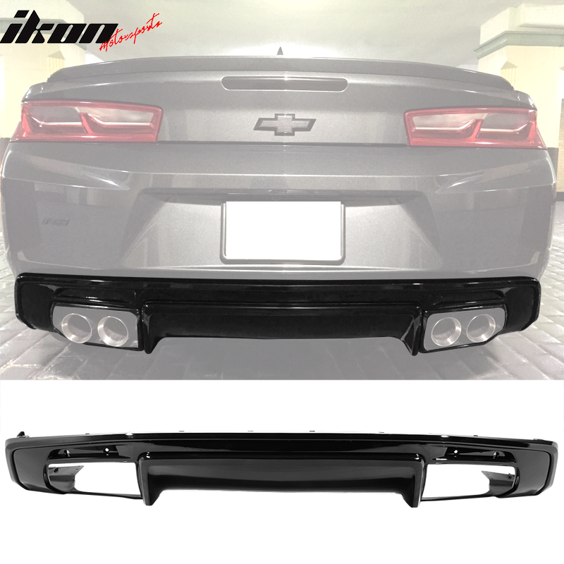 2016-2018 Chevrolet Camaro ZL1 Style Front Bumper & OE Rear Diffuser