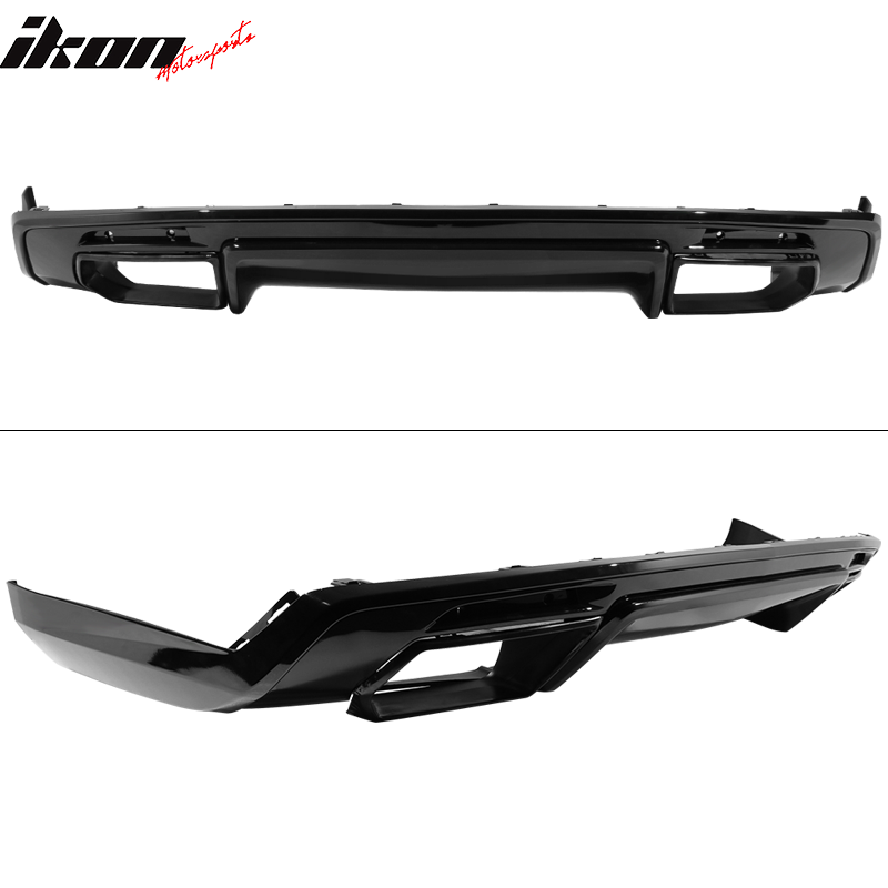 2016-2024 Chevy Camaro 1LE Style Front Bumper & Factory Rear Diffuser