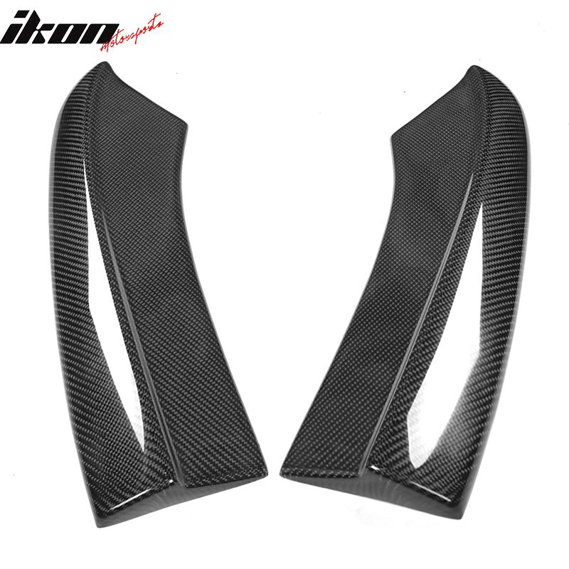 2015-2023 Dodge Charger Rear Bumper Side Apron Valance Carbon Fiber