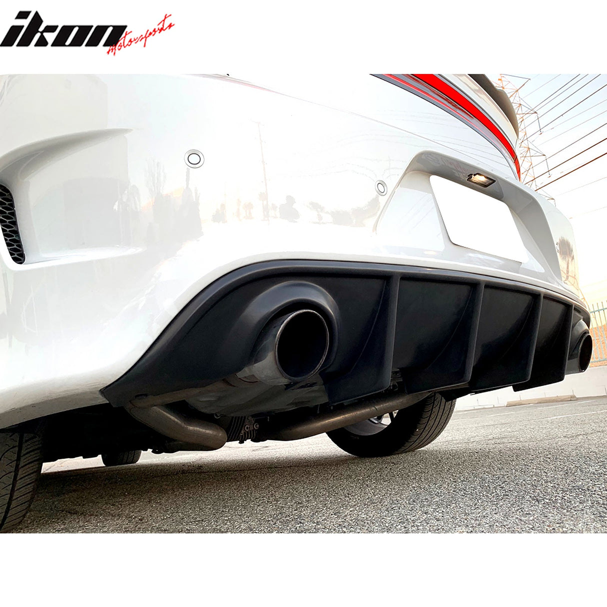 2015-2020 Dodge Charger SRT & Scat Pack MDP Style Rear Diffuser PU