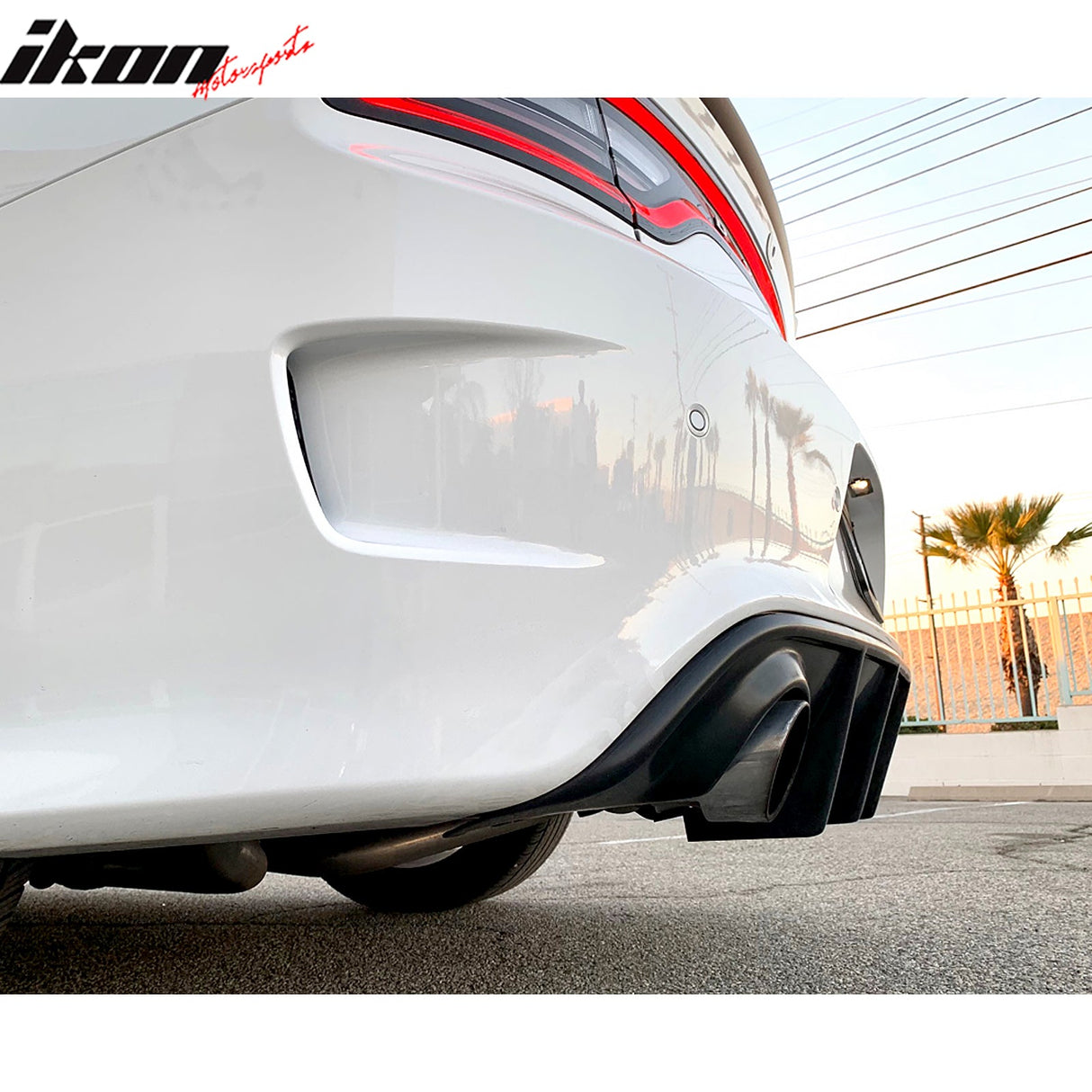 2015-2020 Dodge Charger SRT & Scat Pack MDP Style Rear Diffuser PU