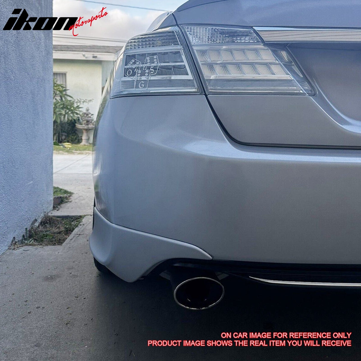 2013-2015 Honda Accord Sedan HFP 2PCS Rear Bumper Lip Splitters PU