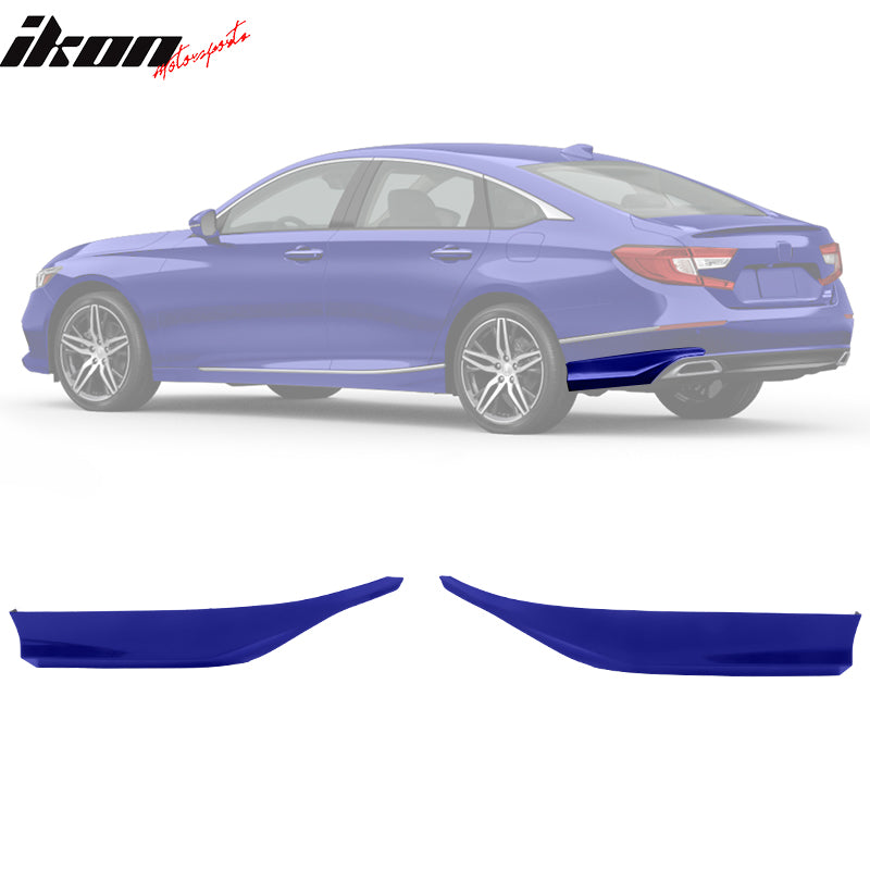 2018-2022 Honda Accord IKON V2 Rear Bumper Aprons PP