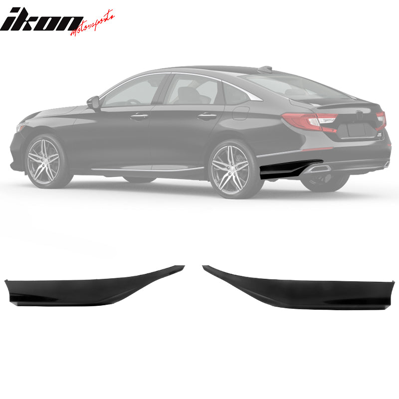 2018-2022 Honda Accord IKON V2 Rear Bumper Aprons PP