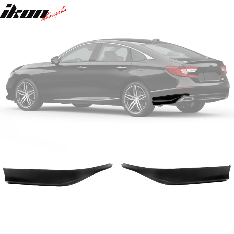 2018-2022 Honda Accord IKON V2 Rear Bumper Aprons PP