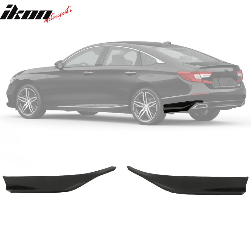 2018-2022 Honda Accord IKON V2 Rear Bumper Aprons PP