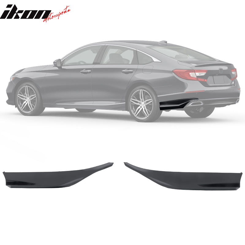 2018-2022 Honda Accord IKON V2 Rear Bumper Aprons PP