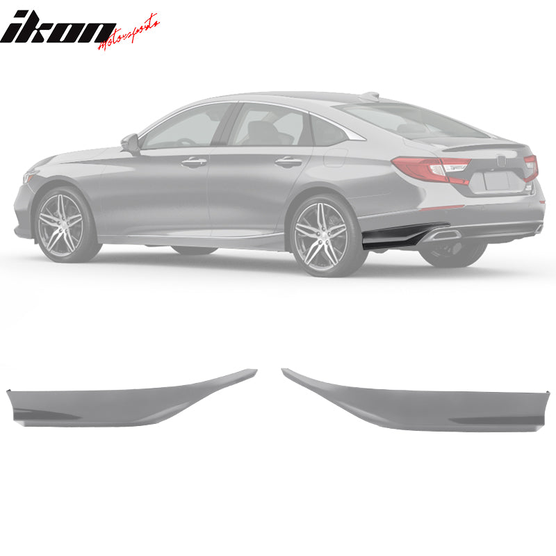 2018-2022 Honda Accord IKON V2 Rear Bumper Aprons PP