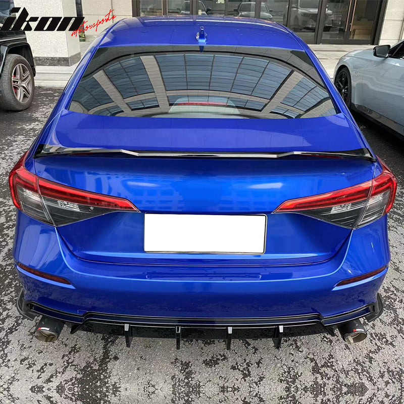 2022-2024 Honda Civic FE-C Style Rear Bumper Lip Aprons