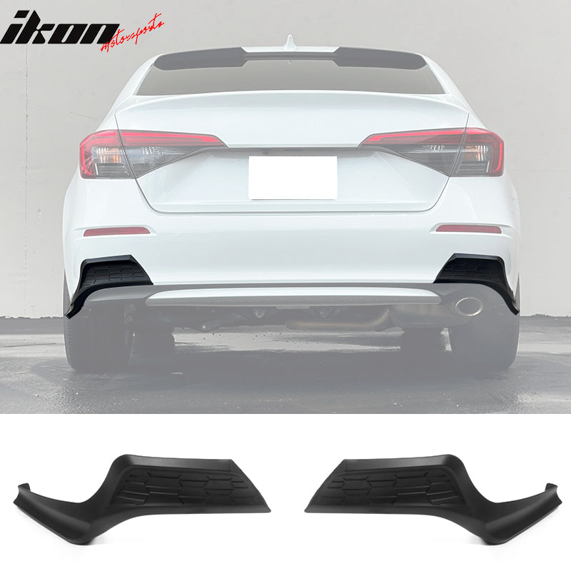 2022-2023 Honda Civic 4-Door MD Style Rear Bumper Lip PP