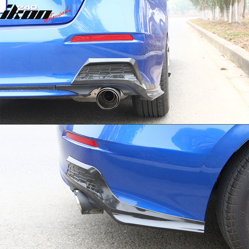 2022-2023 Honda Civic 4-Door MD Style Rear Bumper Lip PP