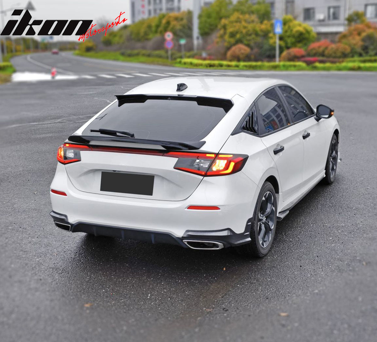 2022-2024 Honda Civic Mugen Style Rear Bumper Lip Aprons