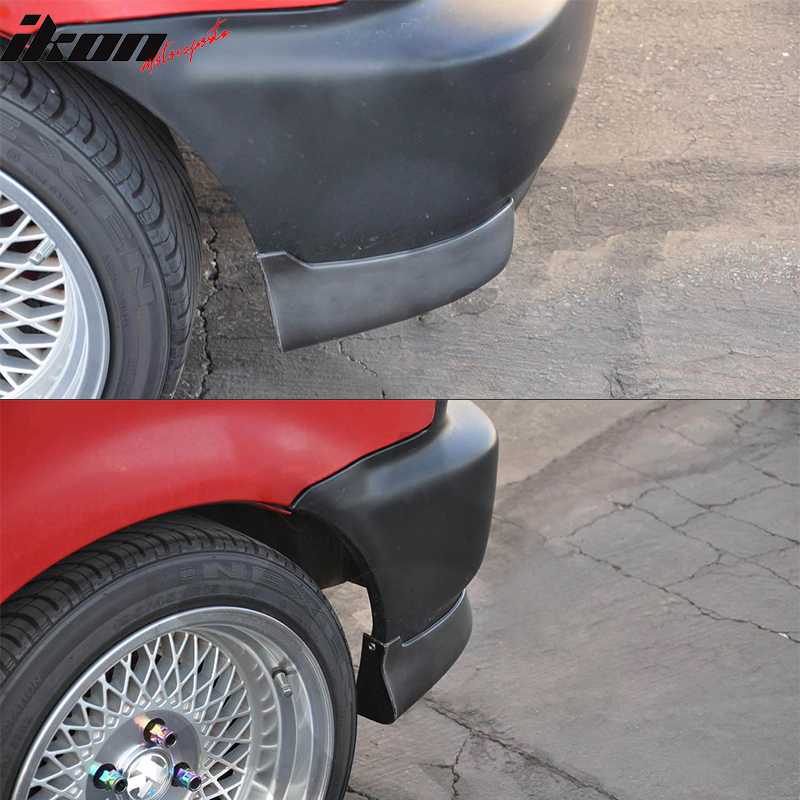 1996-2000 Honda Civic 3DR Hatchback Rear Lip Aprons Mugen Style