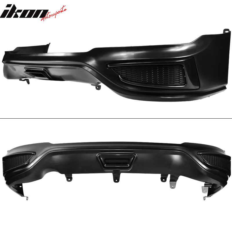 2017-2018 Hyundai Elantra SPW Style Rear Bumper Diffuser Lip - PP