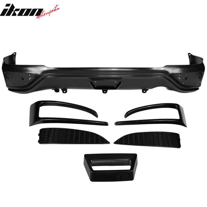 2017-2018 Hyundai Elantra SPW Style Rear Bumper Diffuser Lip - PP