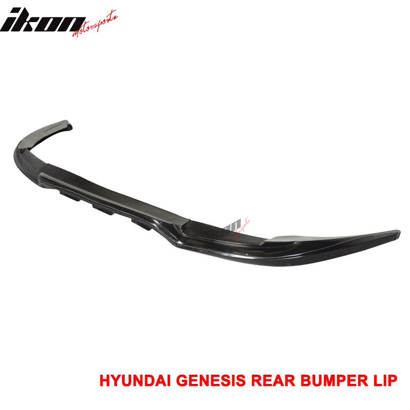 Fits 10-12 Hyundai Genesis Coupe Sport Front + Rear Bumper Lip PU