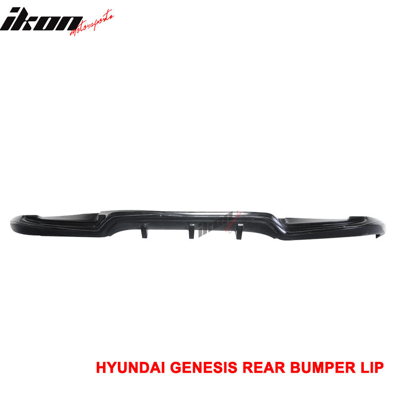 Fits 10-12 Hyundai Genesis Coupe Sport Front + Rear Bumper Lip PU