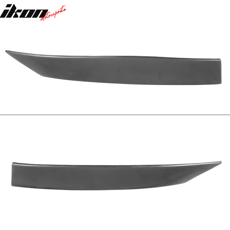 2010-2012 Hyundai Genesis Coupe JDM Style Black Rear Bumper Apron PU