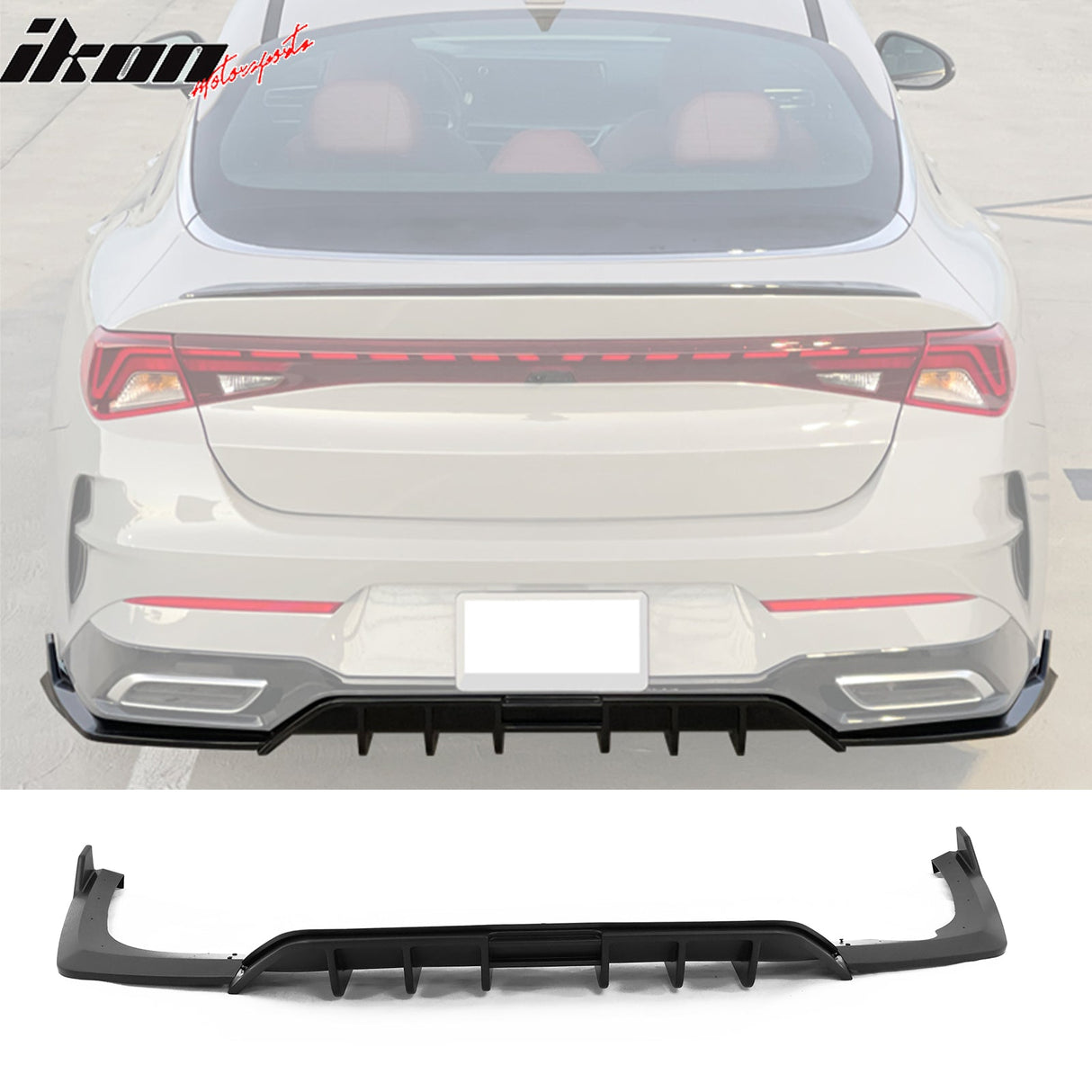 2021-2024 Kia K5 GT-Line Rear diffuser Bumper Lip PP