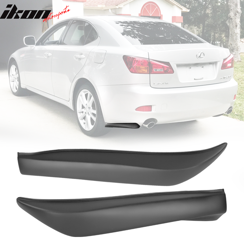 2006-2013 Lexus IS250 IS350 Base Sedan IKON Style Rear Bumper Lip PP