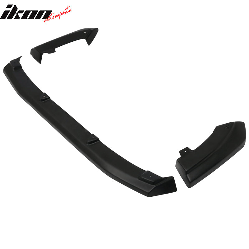 2010-2013 Mazda 3 Hatchback Rear Lip Apron Diffuser Dual Exhaust 3 PC