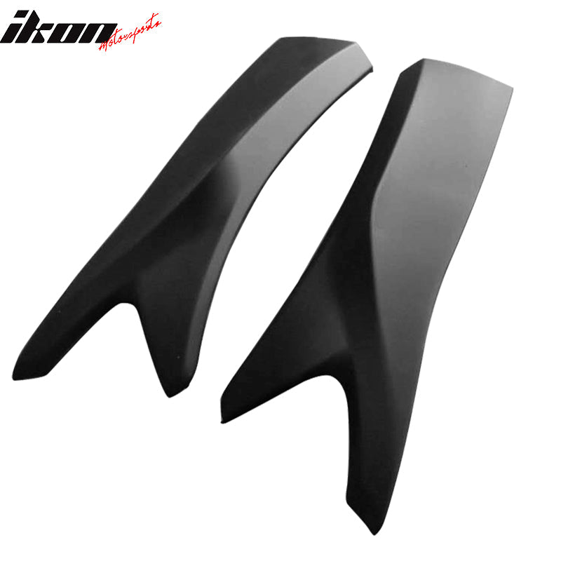 2014-2017 Mazda 6 Black Rear Bumper Lip Diffuser Splitter ABS Plastic
