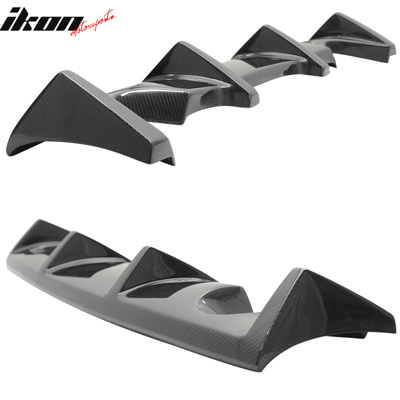 2003-2008 Nissan Fairlady Z Z33 350Z Rear Bumper Lip Matte Carbon CF