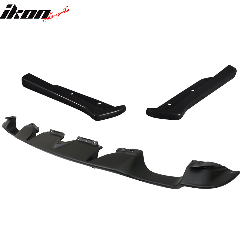 2013-2020 Scion FRS OEM Style Unpainted Black Rear Diffuser Aprons ABS