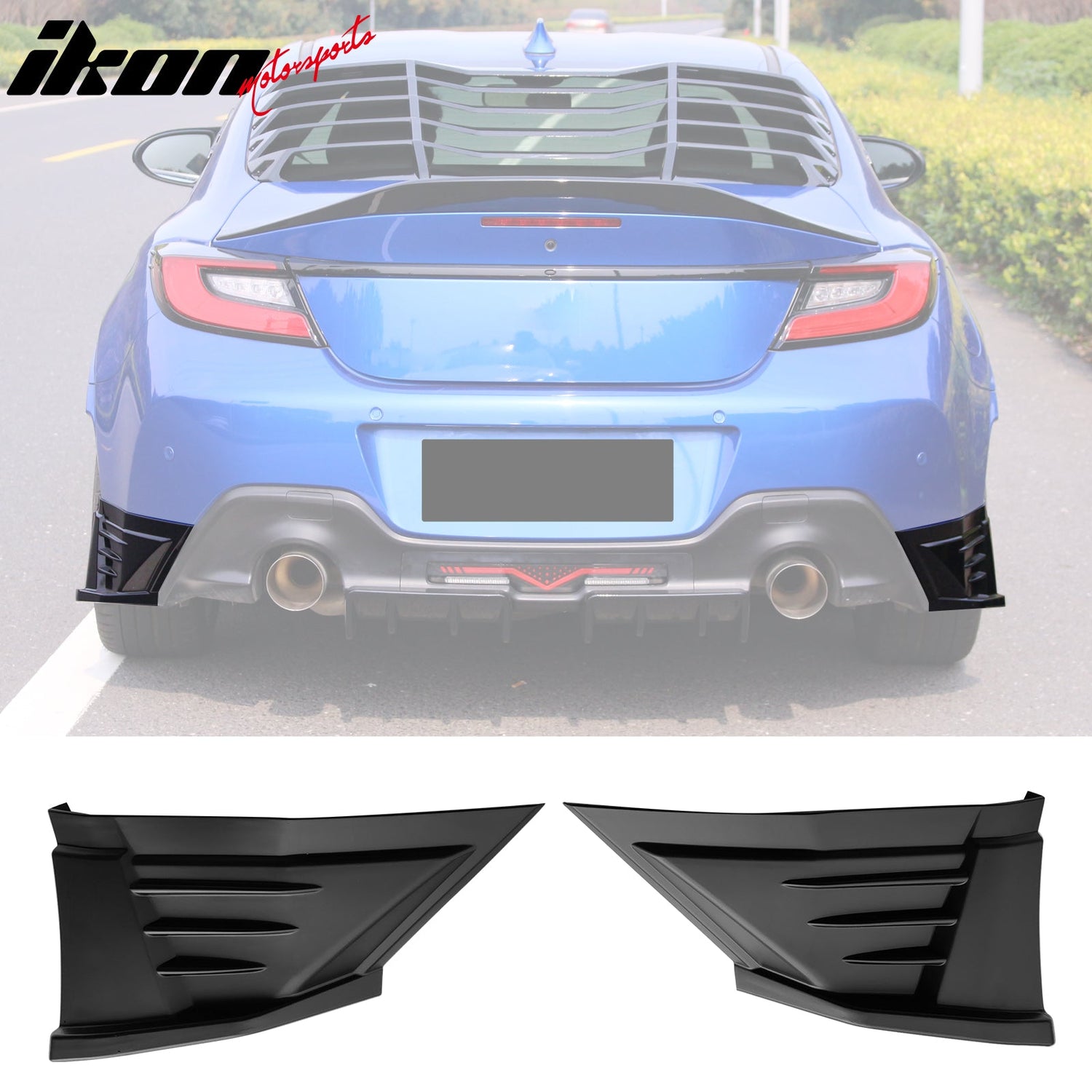 2022-2025 Subaru BRZ Toyota GR86 JDM Rear Aprons PP