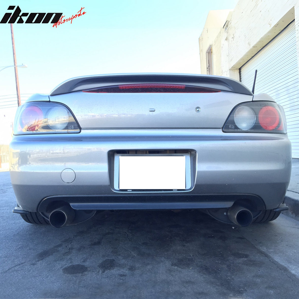 2000-2003 Honda S2000 AP1 CS Style Rear Bumper Lip Corner Apron Black