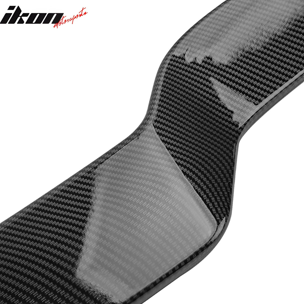 2008-2014 Subaru Impreza STI Carbon Fiber Print Rear Bumper Lip ABS