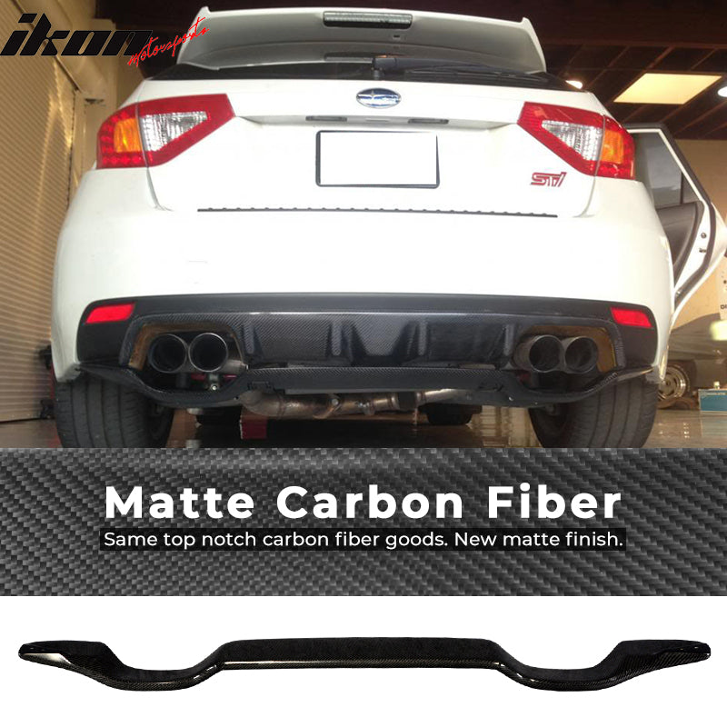 2008-2014 Subaru Impreza WRX STI R205 Rear Lip Diffuser Carbon Fiber