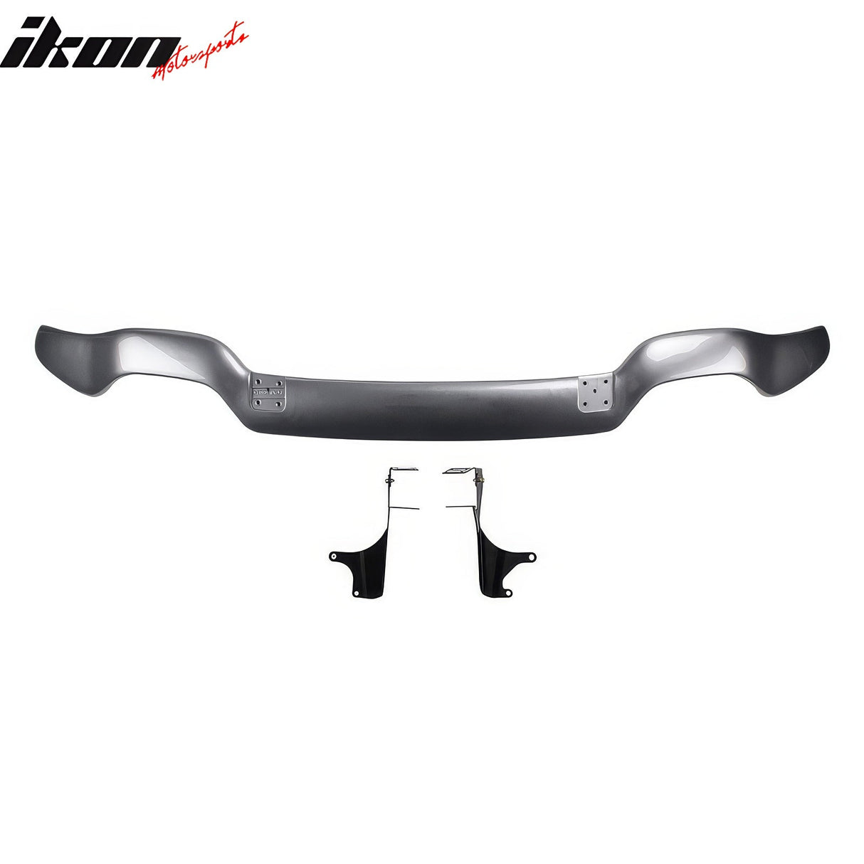 2008-2014 Subaru Impreza STI Style Gray Rear Bumper Diffuser Lip ABS