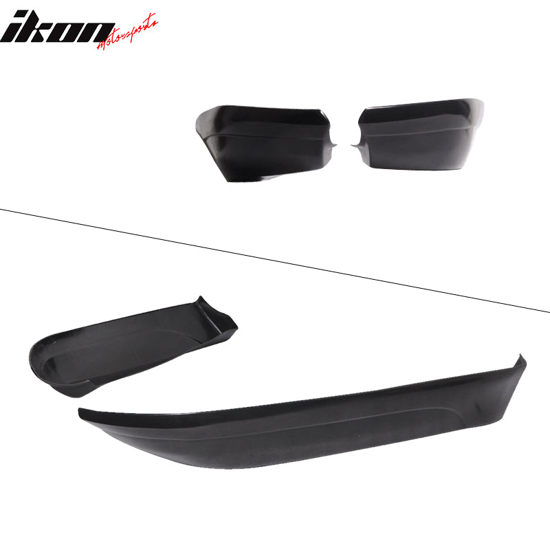 2002-2003 Toyota Camry V Style Unpainted PU Rear Bumper Lip Diffuser
