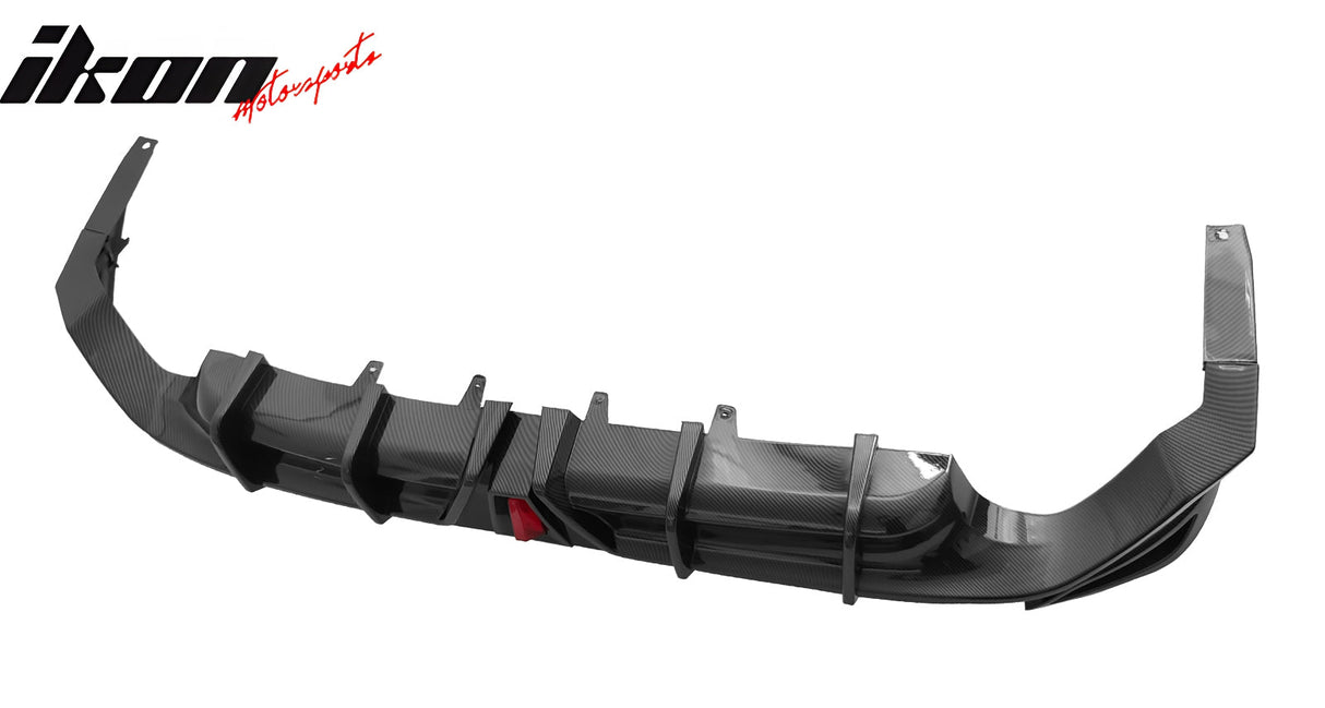 2018-2024 Toyota Camry LE XLE Carbon Fiber Print Rear Diffuser Lip PP